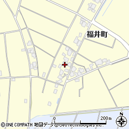 島根県安来市東赤江町福井町1235周辺の地図