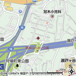 神奈川県横浜市保土ケ谷区狩場町454-12周辺の地図
