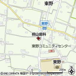 桐山歯科医院周辺の地図