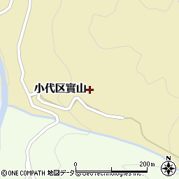 兵庫県美方郡香美町小代区實山265周辺の地図