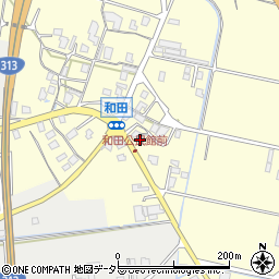 鳥取県倉吉市和田322-3周辺の地図