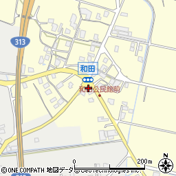 鳥取県倉吉市和田326周辺の地図
