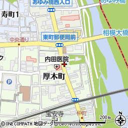 天王町周辺の地図