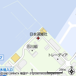 日本運搬社新山下倉庫周辺の地図