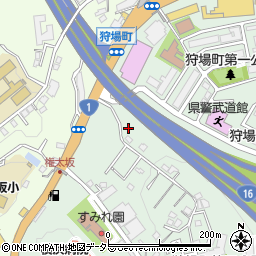 神奈川県横浜市保土ケ谷区狩場町176-1周辺の地図