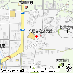 鳥取県倉吉市八屋162-1周辺の地図
