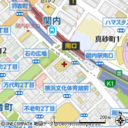 〒231-0031 神奈川県横浜市中区万代町の地図