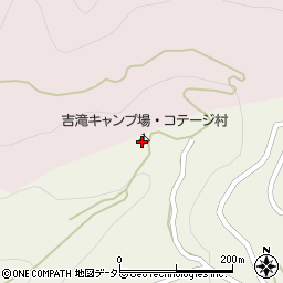 吉滝キャンプ場周辺の地図
