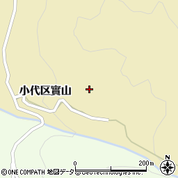 兵庫県美方郡香美町小代区實山723周辺の地図