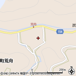 鳥取県鳥取市国府町荒舟周辺の地図