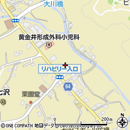神奈川県厚木市七沢809-1周辺の地図