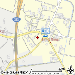 鳥取県倉吉市和田352周辺の地図