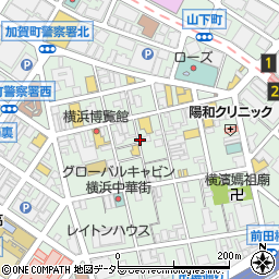 横浜中華街 広東料理飲茶 龍興飯店周辺の地図