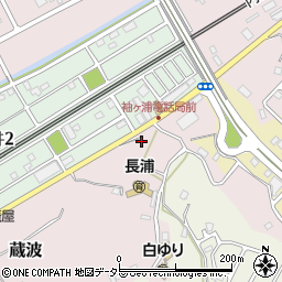 千葉県袖ケ浦市蔵波2607周辺の地図