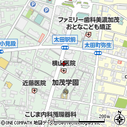 美濃加茂市商店街連合会周辺の地図