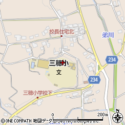 飯田市立三穂小学校周辺の地図