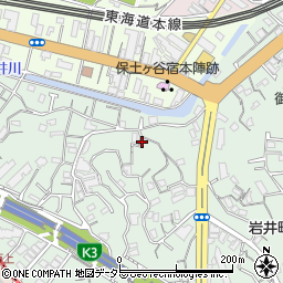 北川美容室周辺の地図