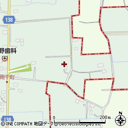 千葉県茂原市千町2106-3周辺の地図