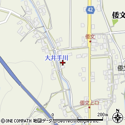 鳥取県鳥取市倭文周辺の地図