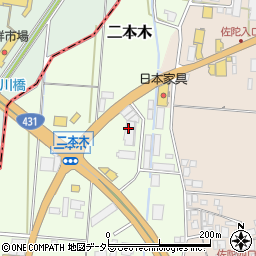 ＪＡ鳥取西部　本所農機自動車部自動車工場周辺の地図