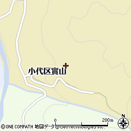 兵庫県美方郡香美町小代区實山273周辺の地図