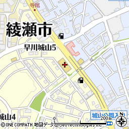 イエローハット綾瀬店周辺の地図