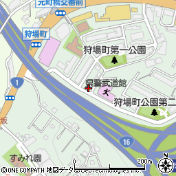 神奈川県横浜市保土ケ谷区狩場町164-107周辺の地図