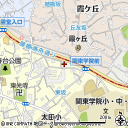 神奈川県横浜市南区三春台61周辺の地図
