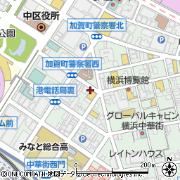 横浜中華街 中國上海料理 四五六菜館 別館周辺の地図