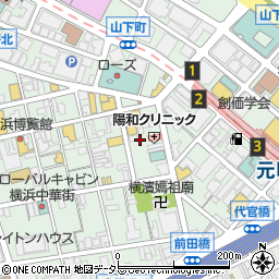華正樓　新館売店周辺の地図
