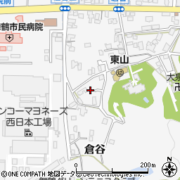 京都府舞鶴市倉谷845-8周辺の地図