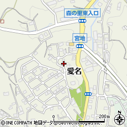 神奈川県厚木市愛名399-2周辺の地図