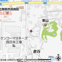 京都府舞鶴市倉谷852周辺の地図