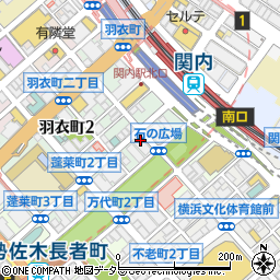 神奈川県横浜市中区蓬莱町2丁目周辺の地図
