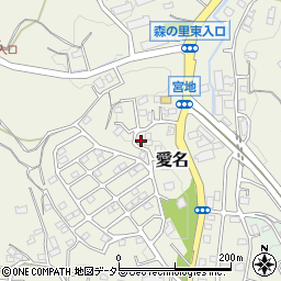 神奈川県厚木市愛名399-4周辺の地図