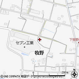 岐阜県美濃加茂市牧野1556周辺の地図