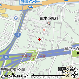 神奈川県横浜市保土ケ谷区狩場町454-33周辺の地図