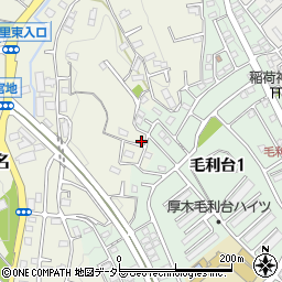 神奈川県厚木市愛名1211-3周辺の地図