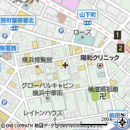 横浜中華街 青海星（チンハイシン） 新館周辺の地図