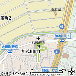 クレスト宝島美濃加茂店周辺の地図