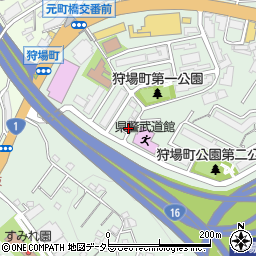 神奈川県横浜市保土ケ谷区狩場町164-112周辺の地図