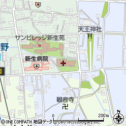 池田町　シルバー人材センター周辺の地図
