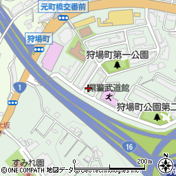 神奈川県横浜市保土ケ谷区狩場町164-108周辺の地図