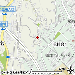 神奈川県厚木市愛名1211-2周辺の地図