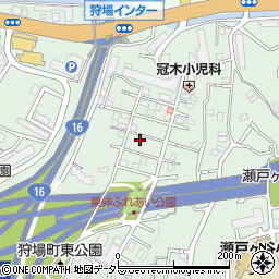 神奈川県横浜市保土ケ谷区狩場町454-160周辺の地図