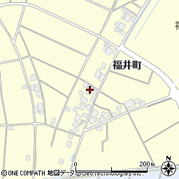 島根県安来市東赤江町福井町1245周辺の地図