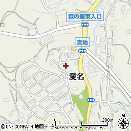 神奈川県厚木市愛名399-5周辺の地図