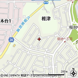 〒299-0127 千葉県市原市桜台の地図