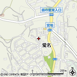 神奈川県厚木市愛名399-6周辺の地図