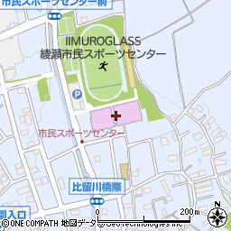 綾瀬市民スポーツセンター周辺の地図